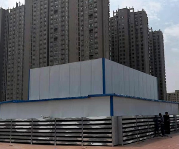 開(kāi)封尉氏縣建興廣場(chǎng)熱泵機(jī)組降噪項(xiàng)目